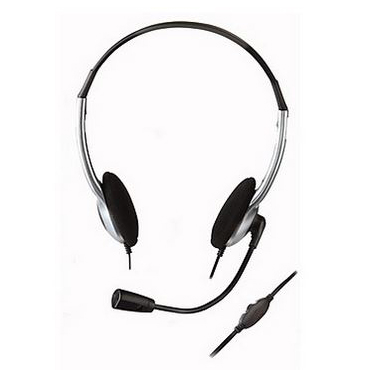 هدفون کریتیو میکروفون اداری creative hs-320 wired headset